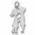 Boy And Girl charm in 14K White Gold hide-image