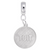 A Round Tuit charm dangle bead in Sterling Silver hide-image