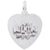 Be My Valentine Charm In Sterling Silver