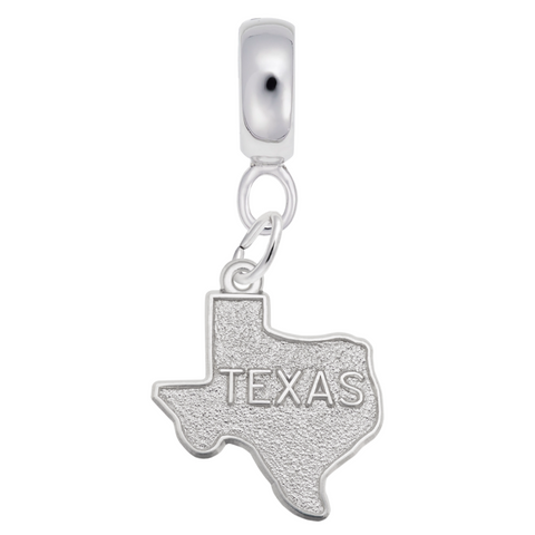 Texas Charm Dangle Bead In Sterling Silver