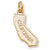 California charm in Yellow Gold Plated hide-image