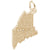 Maine Charm in Yellow Gold Plated