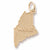 Maine charm in Yellow Gold Plated hide-image