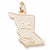 British Columbia Map charm in Yellow Gold Plated hide-image