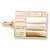 Drivers License charm in Yellow Gold Plated hide-image