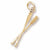 Crew Oars charm in Yellow Gold Plated hide-image