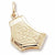 Diaper charm in Yellow Gold Plated hide-image