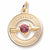 July Birthstone Charm in 10k Yellow Gold hide-image