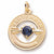 September Birthstone Charm in 10k Yellow Gold hide-image