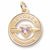 October Birthstone charm in Yellow Gold Plated hide-image