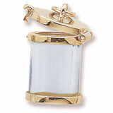 Capsule charm in Yellow Gold Plated hide-image