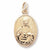 Sacred Heart charm in Yellow Gold Plated hide-image
