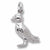 Puffin Bird charm in Sterling Silver hide-image