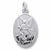 Guardian Angel charm in 14K White Gold hide-image