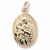 St Joseph charm in Yellow Gold Plated hide-image