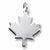 Maple Leaf charm in 14K White Gold hide-image