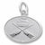 Curling charm in Sterling Silver hide-image