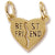 Best Friend charm in Yellow Gold Plated hide-image
