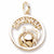 Savannah Peach charm in Yellow Gold Plated hide-image