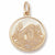 Covered Bridge charm in Yellow Gold Plated hide-image