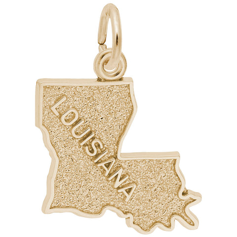 Louisiana Charm in Yellow Gold Plated
