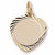 Heart charm in Yellow Gold Plated hide-image