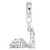 Portland Lighthouse,Me charm dangle bead in Sterling Silver hide-image