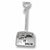 Snow Shovel charm in Sterling Silver hide-image