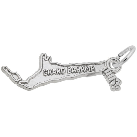 Grand Bahama Charm In Sterling Silver