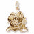 Magnolia Charm in 10k Yellow Gold hide-image