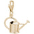 Watering Can Charm In Yellow Gold