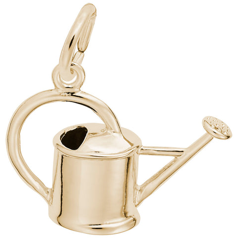 Watering Can Charm in Yellow Gold Plated