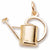 Watering Can charm in Yellow Gold Plated hide-image