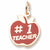 Teacher charm in Yellow Gold Plated hide-image