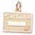 Teacher charm in Yellow Gold Plated hide-image