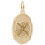 Archery Charm in Yellow Gold Plated