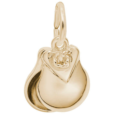 Castanet Charm in Yellow Gold Plated