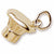 Chef Hat charm in Yellow Gold Plated hide-image