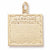 Marriage Certificate charm in Yellow Gold Plated hide-image
