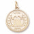 Liberty Bell charm in Yellow Gold Plated hide-image