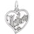Mother Charm In 14K White Gold