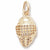 Goalie Mask charm in Yellow Gold Plated hide-image