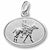 Polo Disc charm in 14K White Gold hide-image