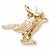 Cardinal charm in Yellow Gold Plated hide-image
