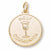 Holy Communion charm in Yellow Gold Plated hide-image