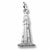Buffalo Lighthouse charm in Sterling Silver hide-image