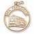 Cablecar,San Fran Charm in 10k Yellow Gold hide-image