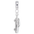 Car charm dangle bead in Sterling Silver hide-image