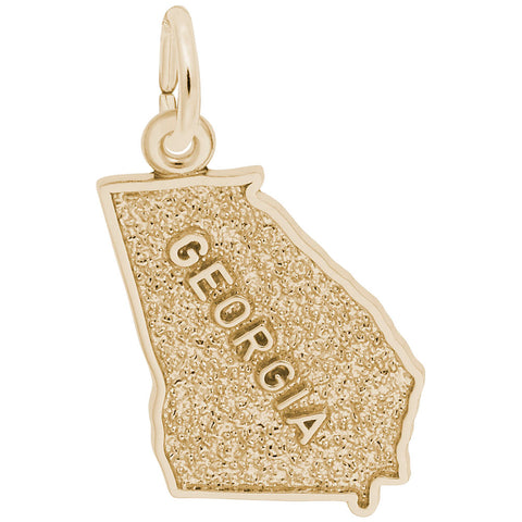 Georgia Charm in Yellow Gold Plated