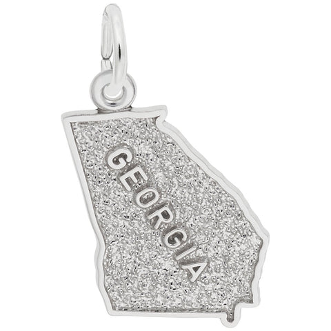 Georgia Charm In Sterling Silver